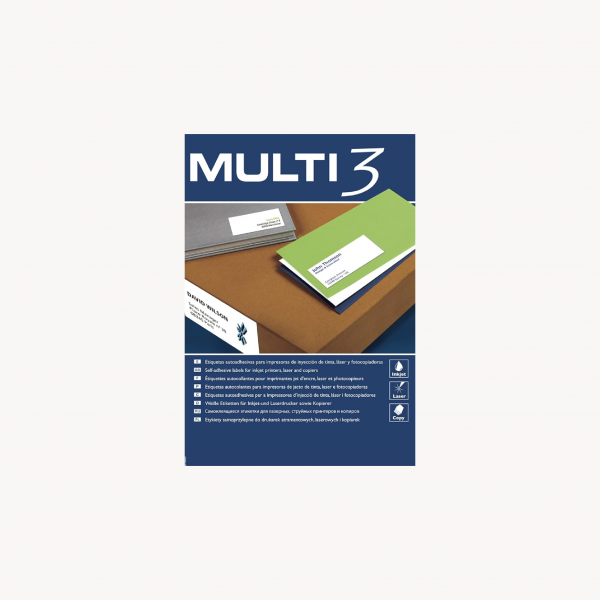 Etiquetas adhesivas Multi 3