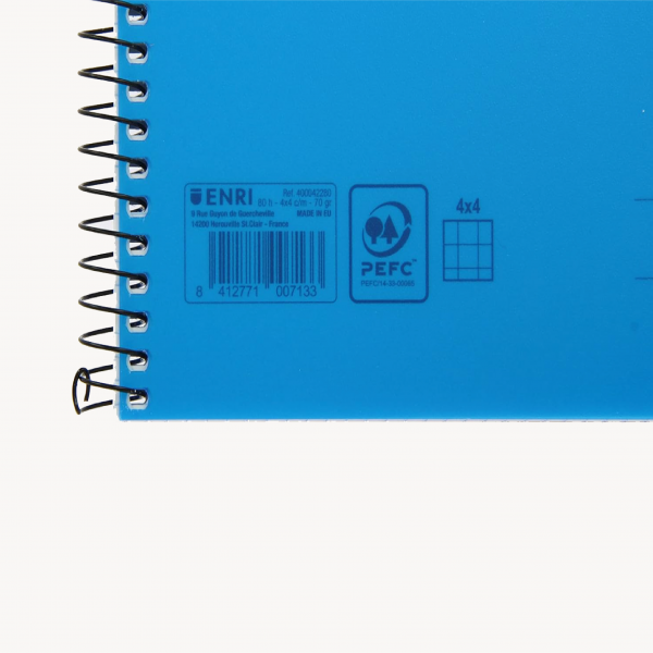 Cuaderno Enri cuadriculado T/P - Imagen 2